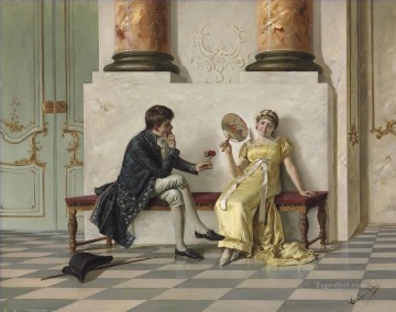 Isidor Kaufmann Painting - The Young Cavalier Isidor Kaufmann Hungarian Jewish